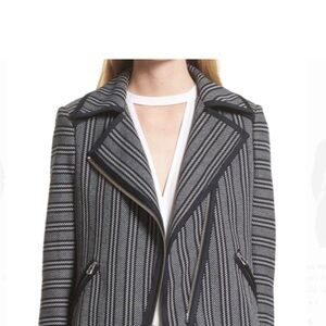 Veronica Beard blazer with asymmetrical zipper